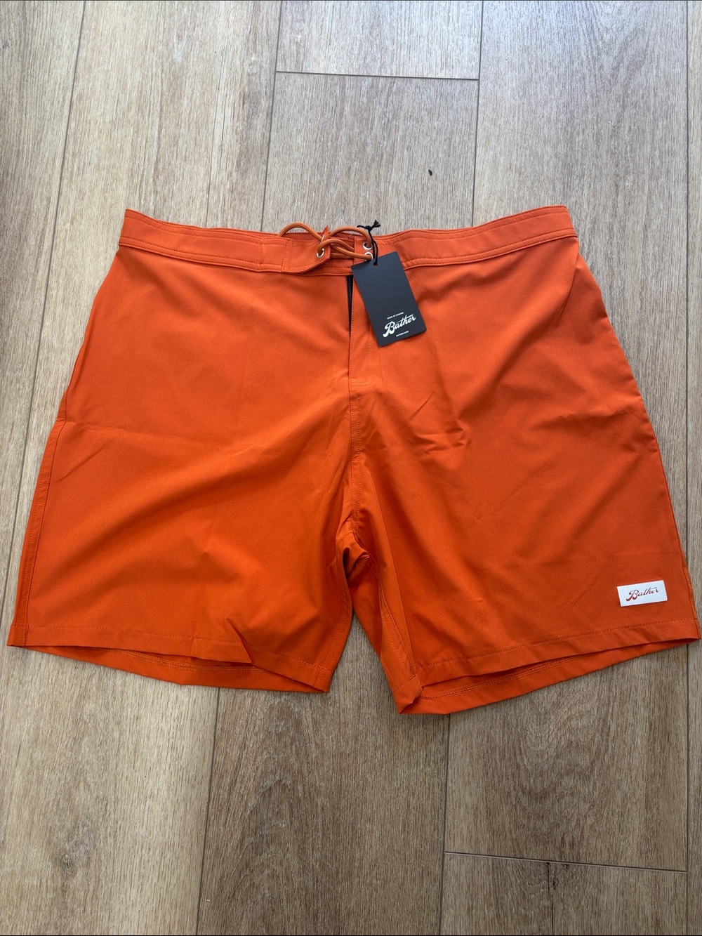 Bather (Made in Canada) Bright Orange Men's Swim Shorts